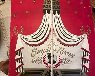 Palmer House Hilton Restaurant Menu with $3.50 Lobster Thermidor