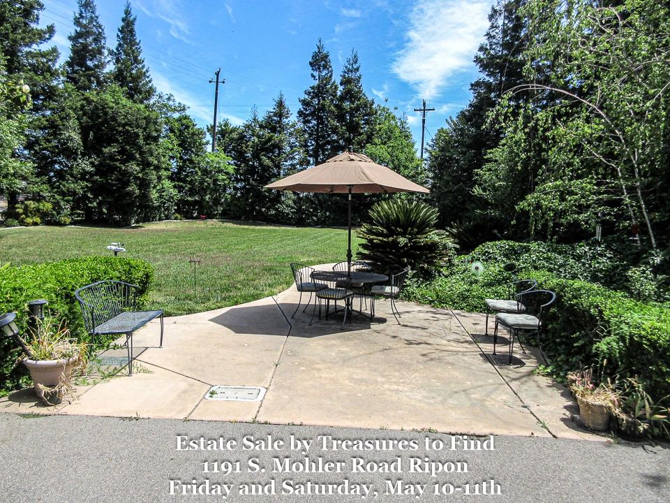 Estate Sale in Ripon by Treasures To Find starts on 5/10/2024