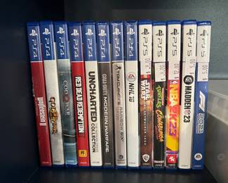 PS4 and PS5 games