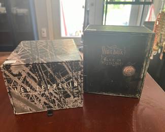 Led Zepplin and Alice In Chains CD sets