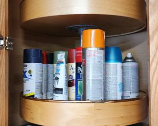 Spray Paint, Wood Finish