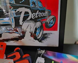 Detroit Numbered Poster, Zoundz Interactive Fusion