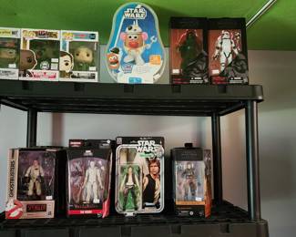 Funko Pops, Star Wars Action Figures