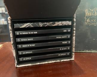 Led Zepplin and Alice In Chains CD sets