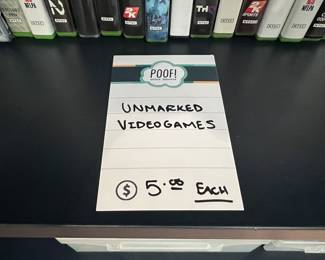 Unmarked Video Games