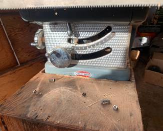 Vintage Craftsman table saw 