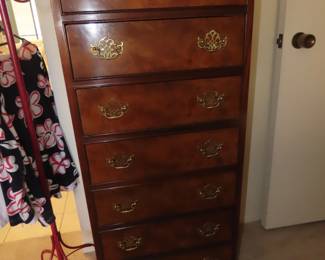 Tall lingerie chest.