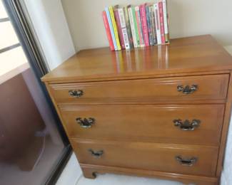 Three drawer chest.