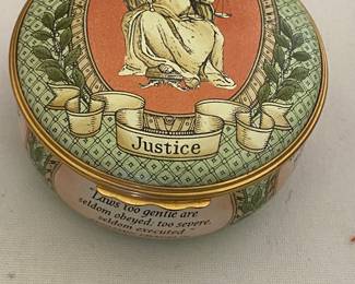 Halcyon Days England enamel pill box