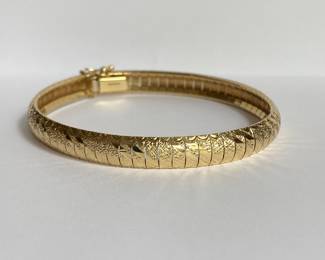 14 karat gold bracelet