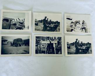 Camp Davis (Raleigh-Durham) NC; August -December 5, 1941; San Francisco January-February 1942; Cow Palace/commercial photos; inducted May 28, 1941 in Rockford, Ill