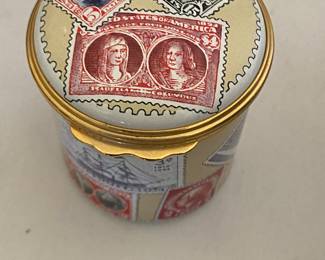 Halcyon Days England enamel pill box