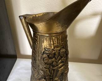 Vintage metal watering can