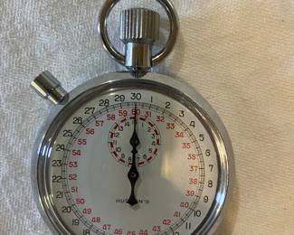 Hudson’s stop watch