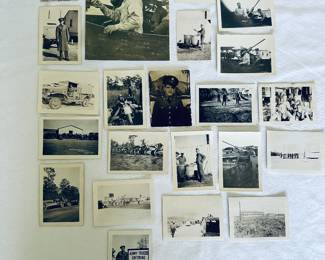 Camp Davis (Raleigh-Durham) NC; August -December 5, 1941; San Francisco January-February 1942; Cow Palace/commercial photos; inducted May 28, 1941 in Rockford, Ill Camp Davis (Raleigh-Durham) NC; August -December 5, 1941; San Francisco January-February 1942; Cow Palace/commercial photos; inducted May 28, 1941 in Rockford, Ill