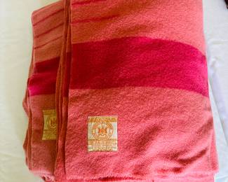 Vintage Hudson Bay blankets