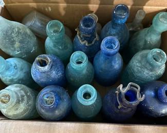 Large Geo Norris & Co City Bottling Works Bottles Detroit, Michigan