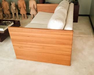 Lovely side view of Sofa featuring Teak Wood