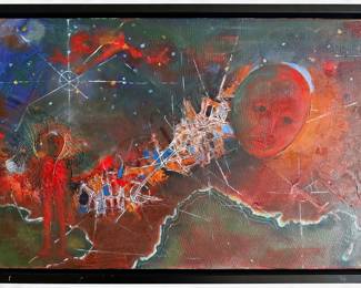 Stephanie Reit Original Oil Painting On Canvas
Lot #: 2