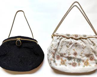 2 Vintage Beaded Handbags Handmade In France
Lot #: 26