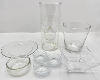 Wolfhard Classic Oil Lamp & Other Small Glass Bowls & Plate
Lot #: 34
