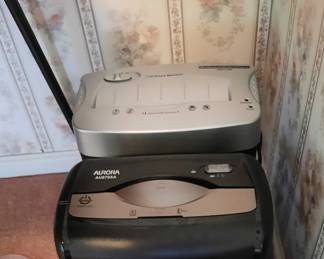 Assorted Paper Shredders