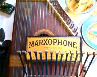 Vintage Marxophone Zither Autoharp Dulcimer 1920's