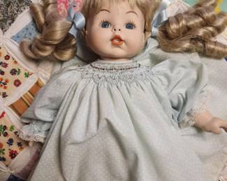 Vintage Porcelain Doll