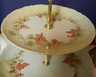 Two Plate Serving Tower