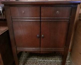 Antique Server Sideboard Cabinet