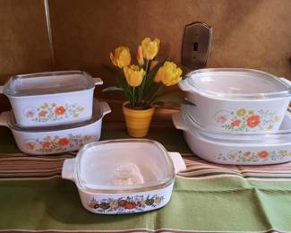 Vintage Corning ware Sets