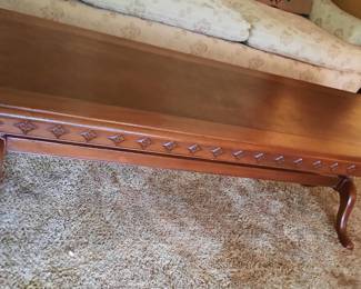 Extra Long Antique Coffee Table