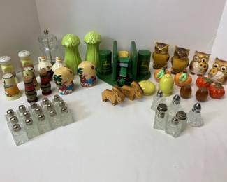 Salt Pepper Shakers Including John Deer