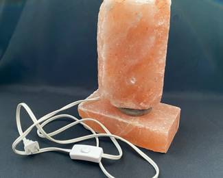 Himalayan Salt Lamp on Block