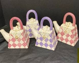 Design Pack, Inc. Porcelain, Decorative Teapots