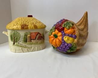 Marks Rosenfeld Tureen  Cornucopia Cookie Jar