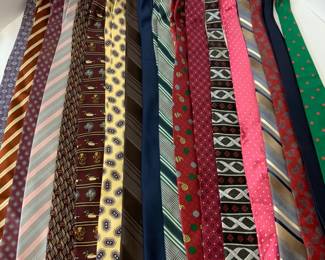 Silk Ties With Names Like Belisi, Brooks Brothers Stafford