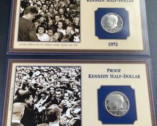 Kennedy proof half dollars