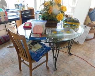 Heavy Glass Table