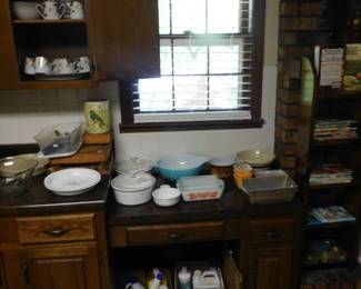 Pyrex bowls and Refrigerator bowls