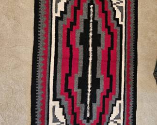 Navajo rug - 28" x 48"