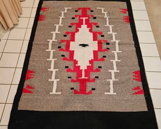 Zapotec rug from Mexico - 53" x 80"