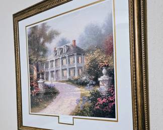 Thomas Kinkade signed limited edition print