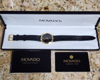 A Movado Museum watch in excellent working condition