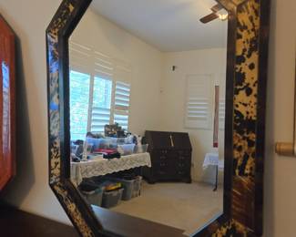 Vintage Tortoise Shell Mirror