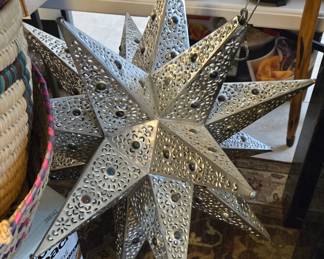 Vintage Punched Tin Star 