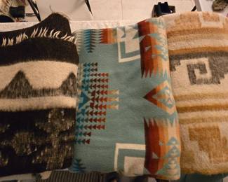 Pendleton Chief Joseph Blanket & Vintage Wool Blankets