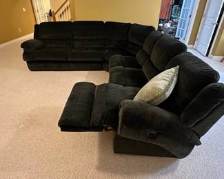 La-z-boy reclining sectional