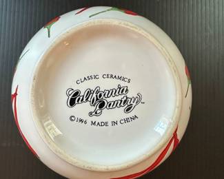 Clark Ceramics California Pantry bowls (2)