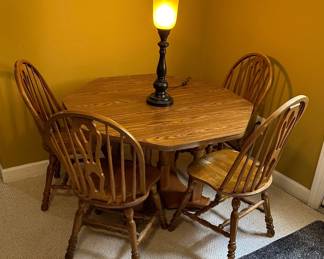 Lamp and table for sale